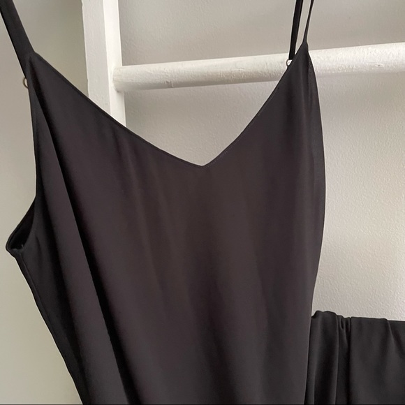 NWT Show Me Your Mumu S Black Jolie Sheer Slip Dress Maxi Chiffon Low Back - Picture 6 of 13